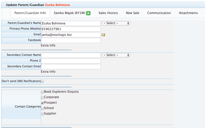 StudentLogic screenshot