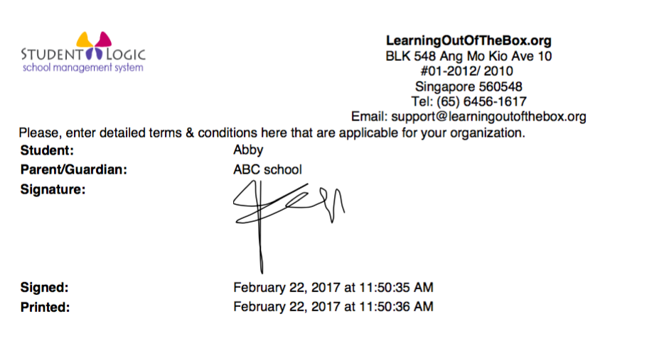 StudentLogic screenshot