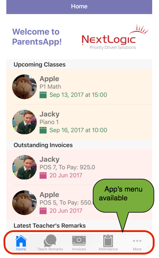 StudentLogic screenshot