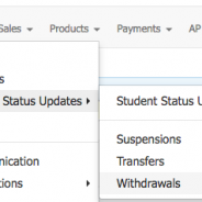 StudentLogic – Withdrawal of students